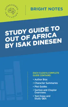 study guide to out of africa by isak dinesen book cover image