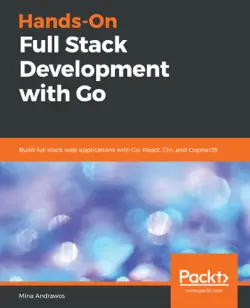 hands-on full stack development with go book cover image