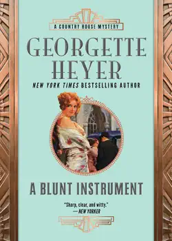 a blunt instrument book cover image