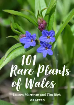 101 rare plants of wales book cover image