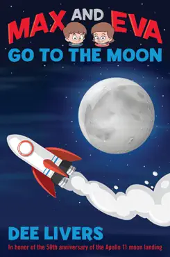 max and eva go to the moon book cover image