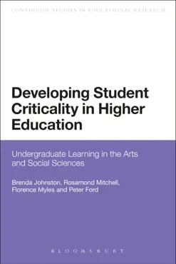 developing student criticality in higher education book cover image