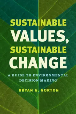 sustainable values, sustainable change book cover image