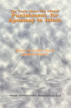 the truth about the alleged punishment for apostasy in islam book cover image