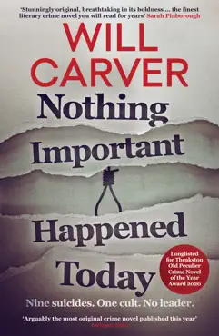 nothing important happened today book cover image