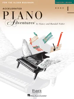 accelerated piano adventures for the older beginner theory book 1 book cover image