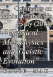 Comments on Michal Chaberek’s Essay (2019) "Classical Metaphysics and Theistic Evolution" sinopsis y comentarios