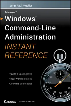 windows command line administration instant reference book cover image