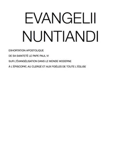 evangelii nuntiandi book cover image