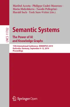 semantic systems. the power of ai and knowledge graphs book cover image