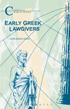 early greek lawgivers book cover image