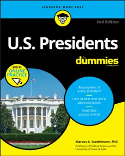 u.s. presidents for dummies with online practice book cover image