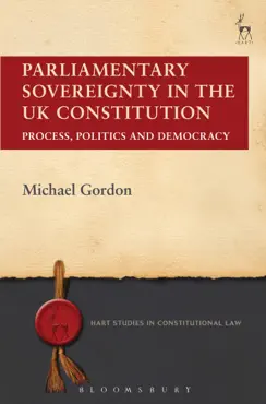 parliamentary sovereignty in the uk constitution book cover image