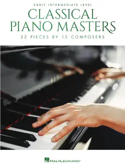 classical piano masters - early intermediate level book cover image