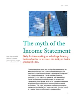the myth of the financial statement book cover image