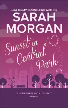 sunset in central park book cover image