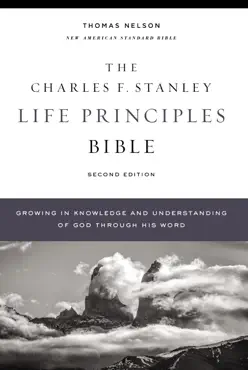 nasb, charles f. stanley life principles bible, 2nd edition book cover image