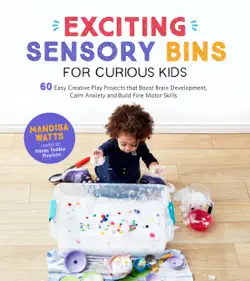 exciting sensory bins for curious kids book cover image