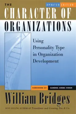 the character of organizations book cover image