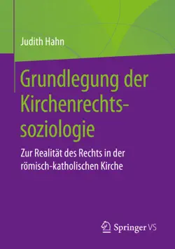 grundlegung der kirchenrechtssoziologie book cover image