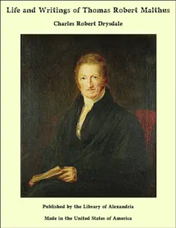 life and writings of thomas robert malthus book cover image