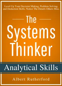 the systems thinker – analytical skills book cover image