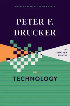 peter f. drucker on technology book cover image