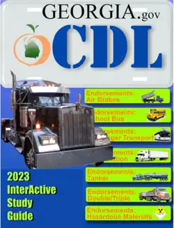 cdl georgia commercial drivers license exam prep 2023 book cover image