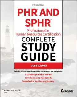 phr and sphr professional in human resources certification complete study guide book cover image