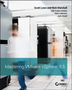 mastering vmware vsphere 5.5 book cover image