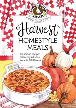harvest homestyle meals book cover image