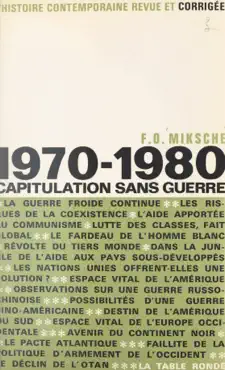1970-1980, capitulation sans guerre book cover image