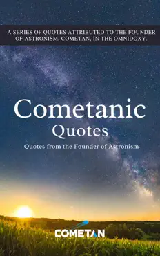 cometanic quotes book cover image