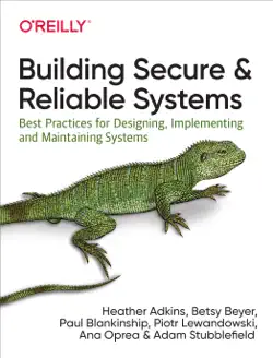 building secure and reliable systems book cover image