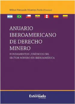 anuario iberoamericano de derecho minero imagen de la portada del libro