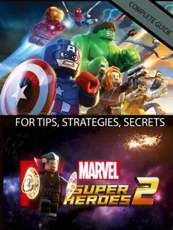 lego marvel super heroes 2 game guide book cover image