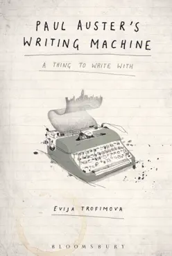 paul auster's writing machine imagen de la portada del libro