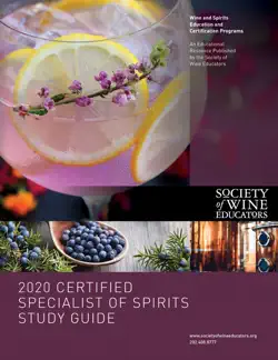 2020 certified specialist of spirits study guide book cover image