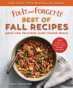 fix-it and forget-it best of fall recipes book cover image