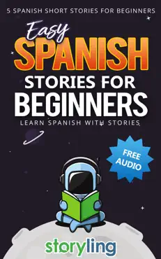 easy spanish stories for beginners book cover image