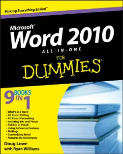 word 2010 all-in-one for dummies book cover image