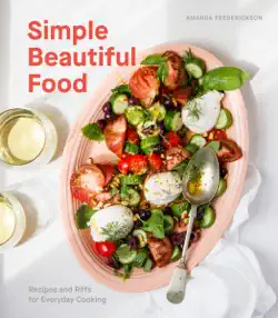 simple beautiful food book cover image