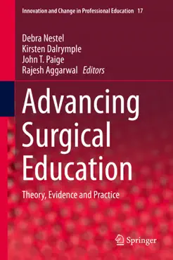advancing surgical education book cover image