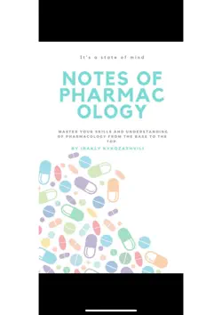 notes of pharmacology book cover image