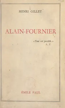 alain-fournier imagen de la portada del libro