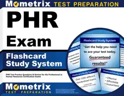 phr exam flashcard study system book cover image