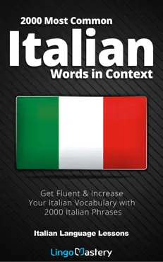 2000 most common italian words in context book cover image