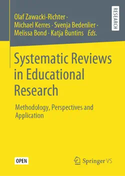 systematic reviews in educational research book cover image