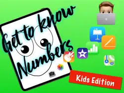 get to know your ipad - kids edition-numbers book cover image