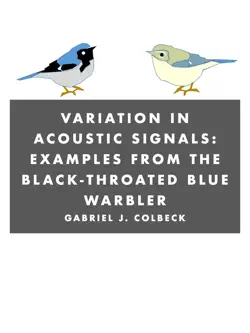 variation in acoustic signals book cover image
